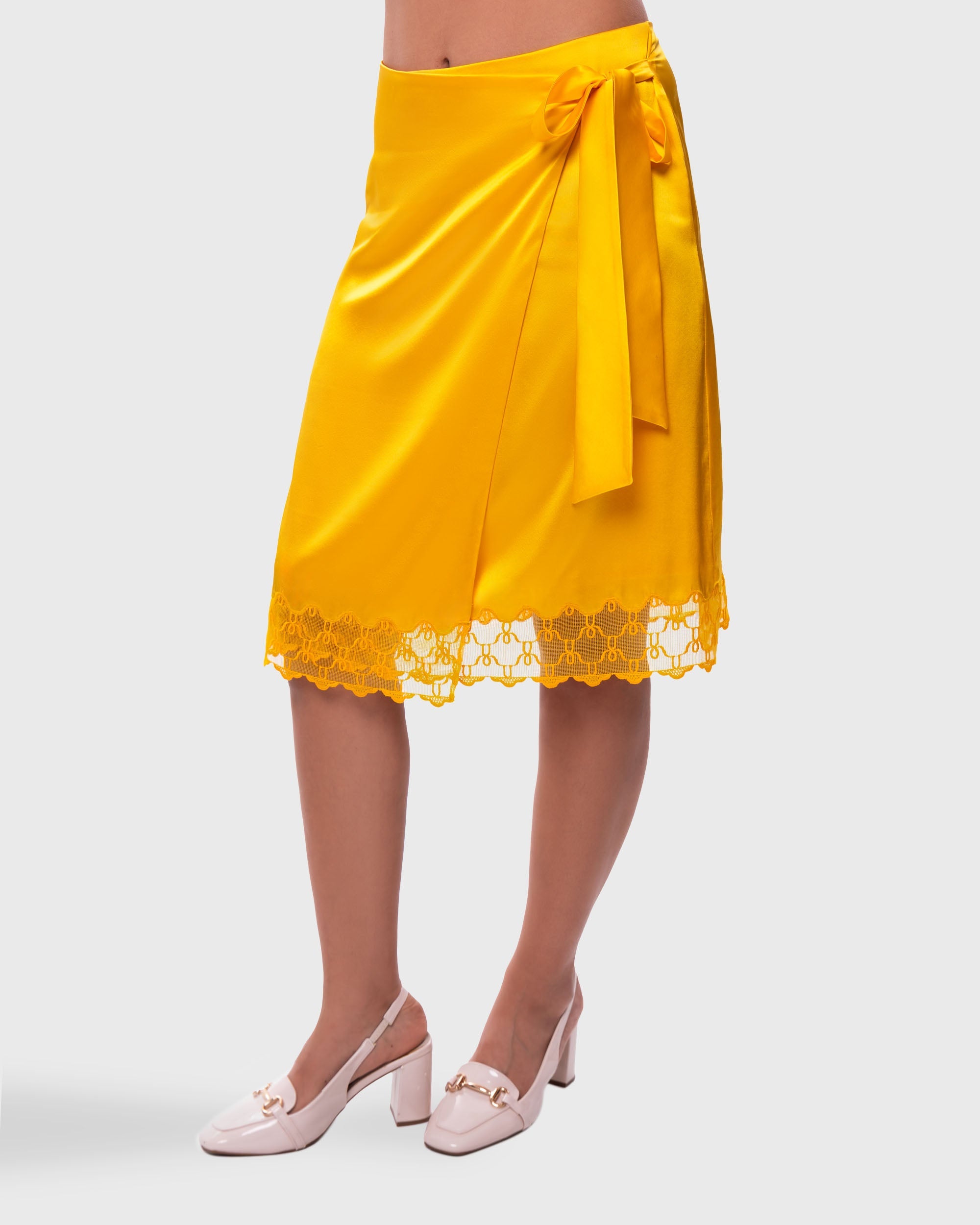 Vela Silk Skirt