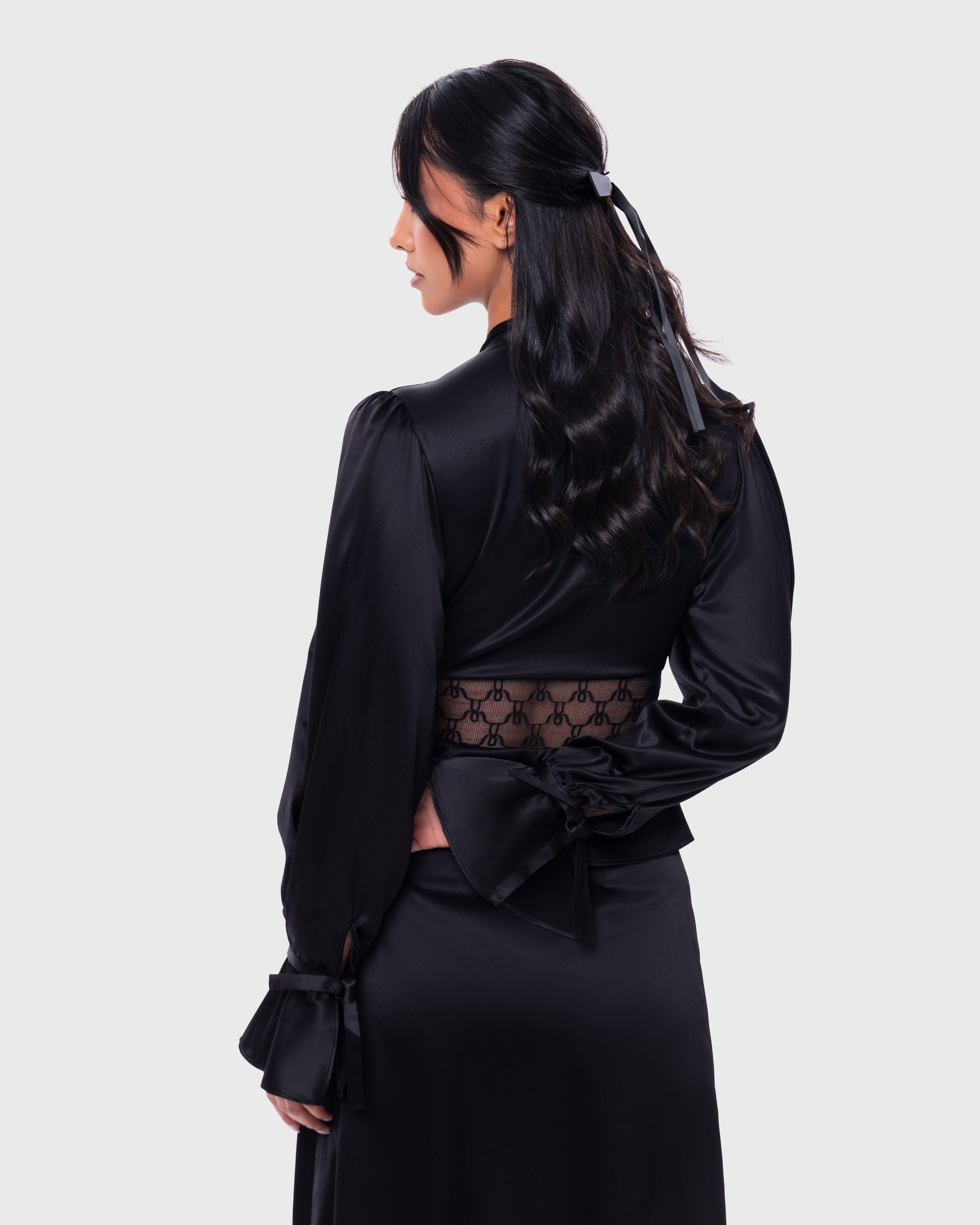 Valeria Silk Top