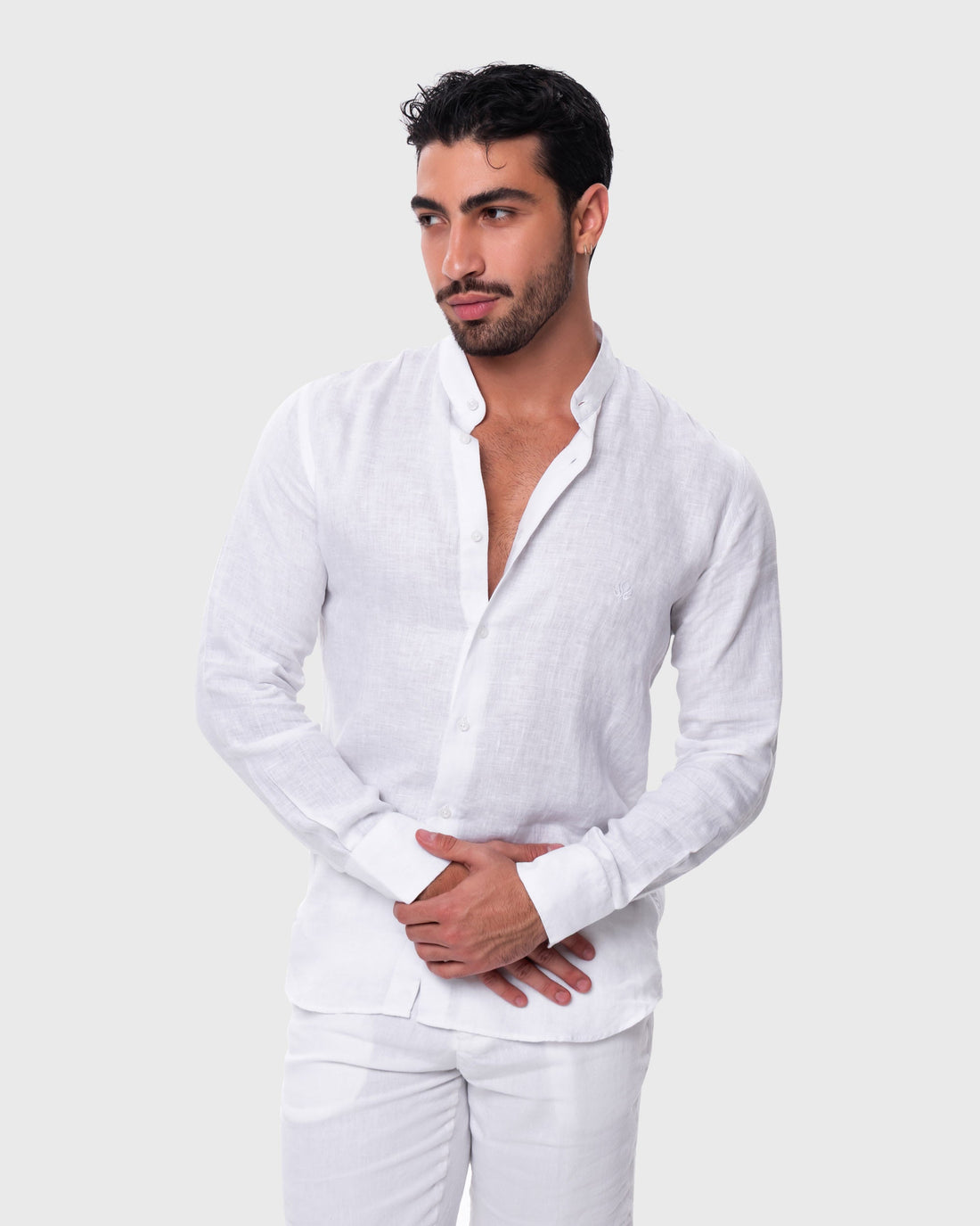 Caelis Linen Korean Shirt