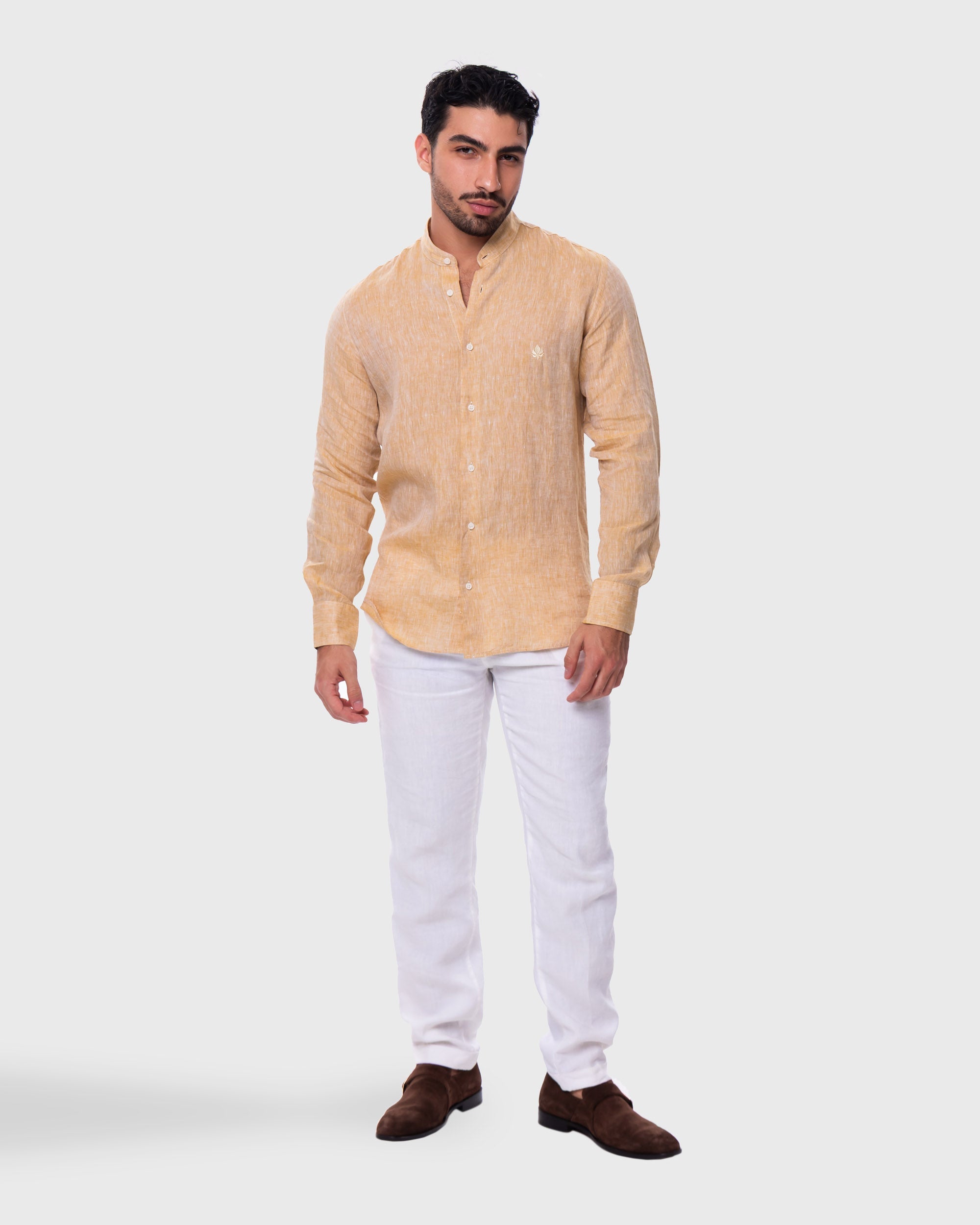 بنطال سيلفان من الكتان