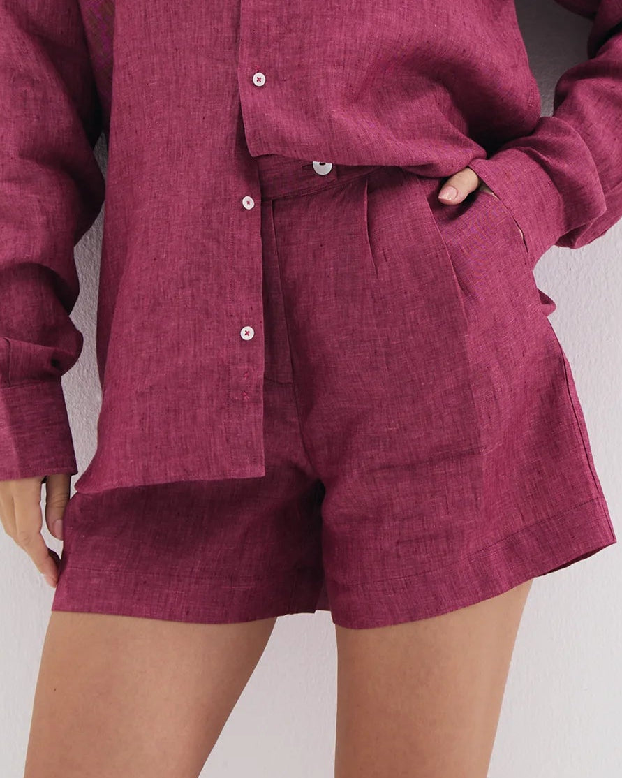 DIBAJJ Arda Linen Shorts