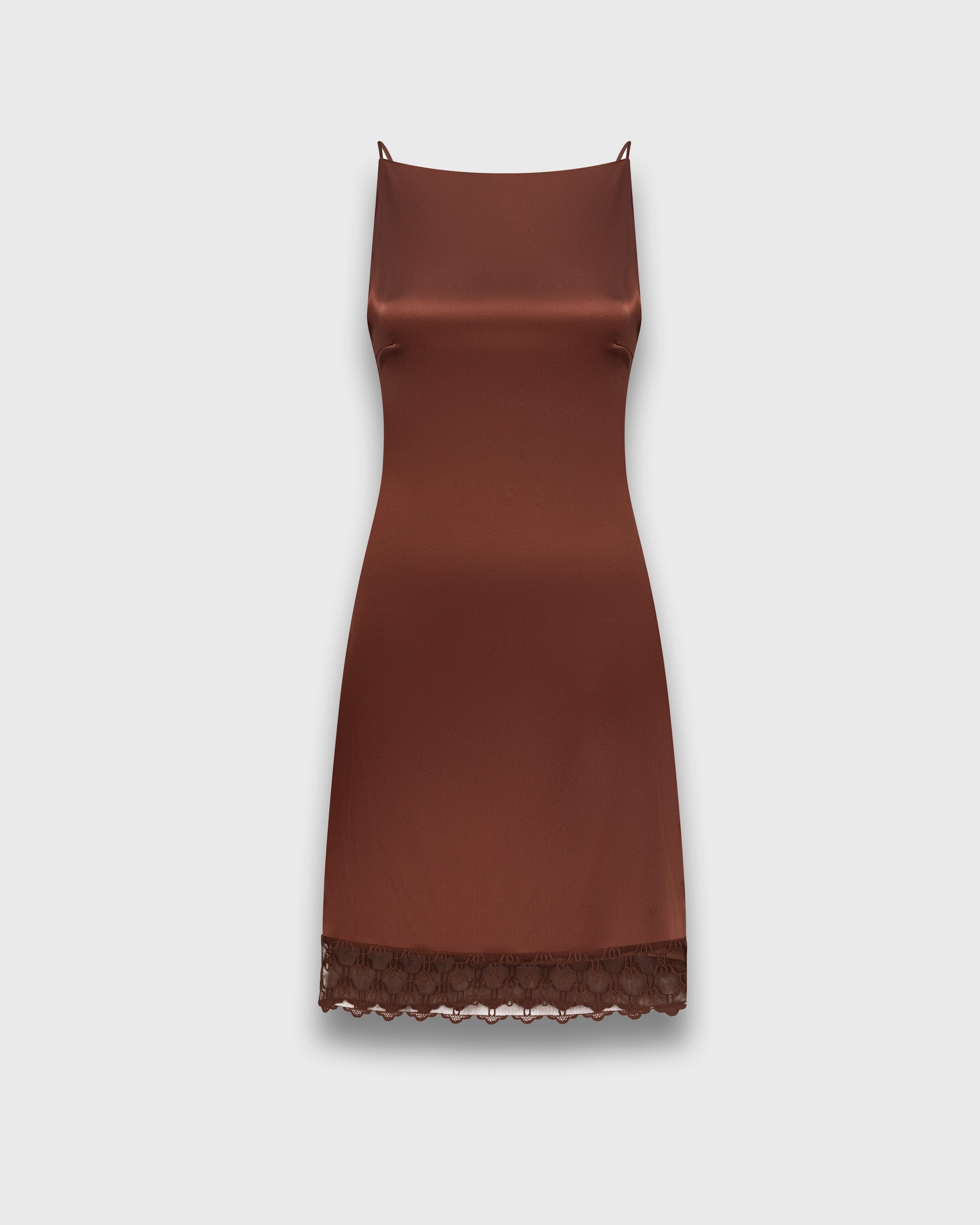 Crafted from 22 momme stretch silk satin, this silk dress has a soft hand-feel, fluid drape, and gentle flexibility for comfort. 