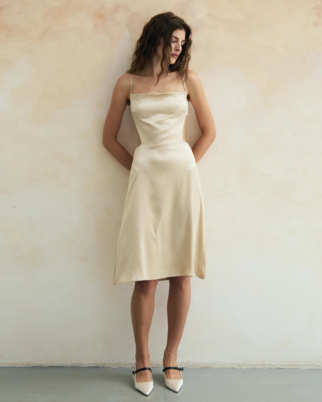 Elara Silk Dress