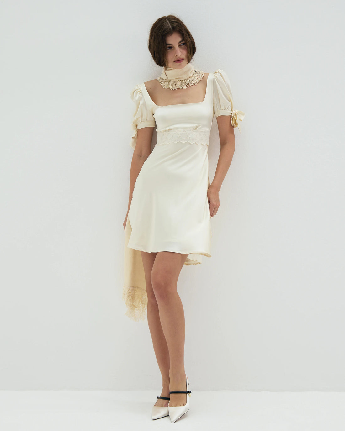 Alba Rosa Silk Dress
