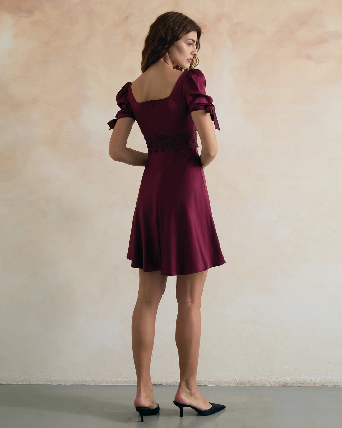 Alba Rosa Silk Dress
