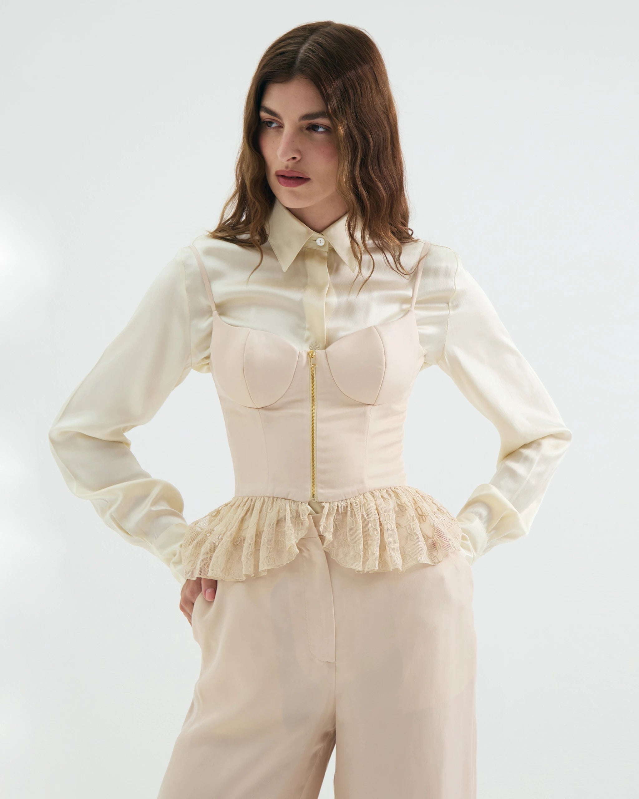DIBAJJ Sussura Silk Shirt
