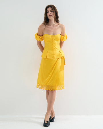 DIBAJJ Vela Silk Skirt